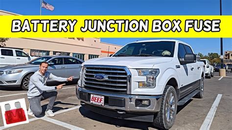 01 f150 battery junction box|central junction box location.